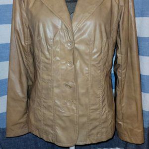 BB Dakota Jacket Medium Woman's Camel/Beige